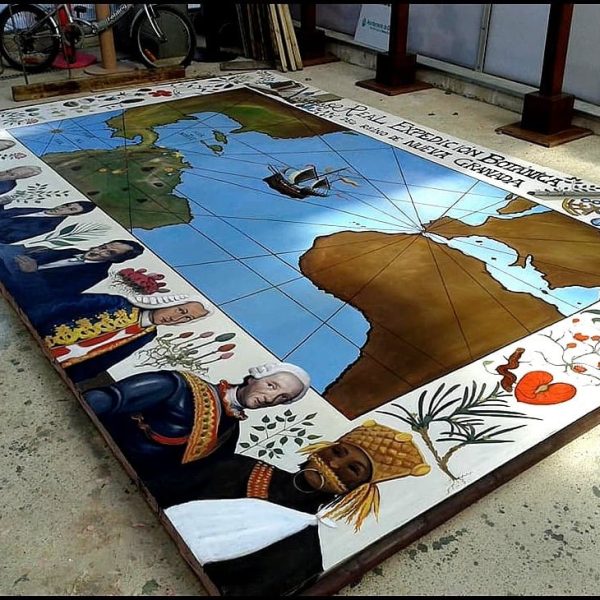 MURAL EXPEDICIÓN BOTÁNICA MUTIS